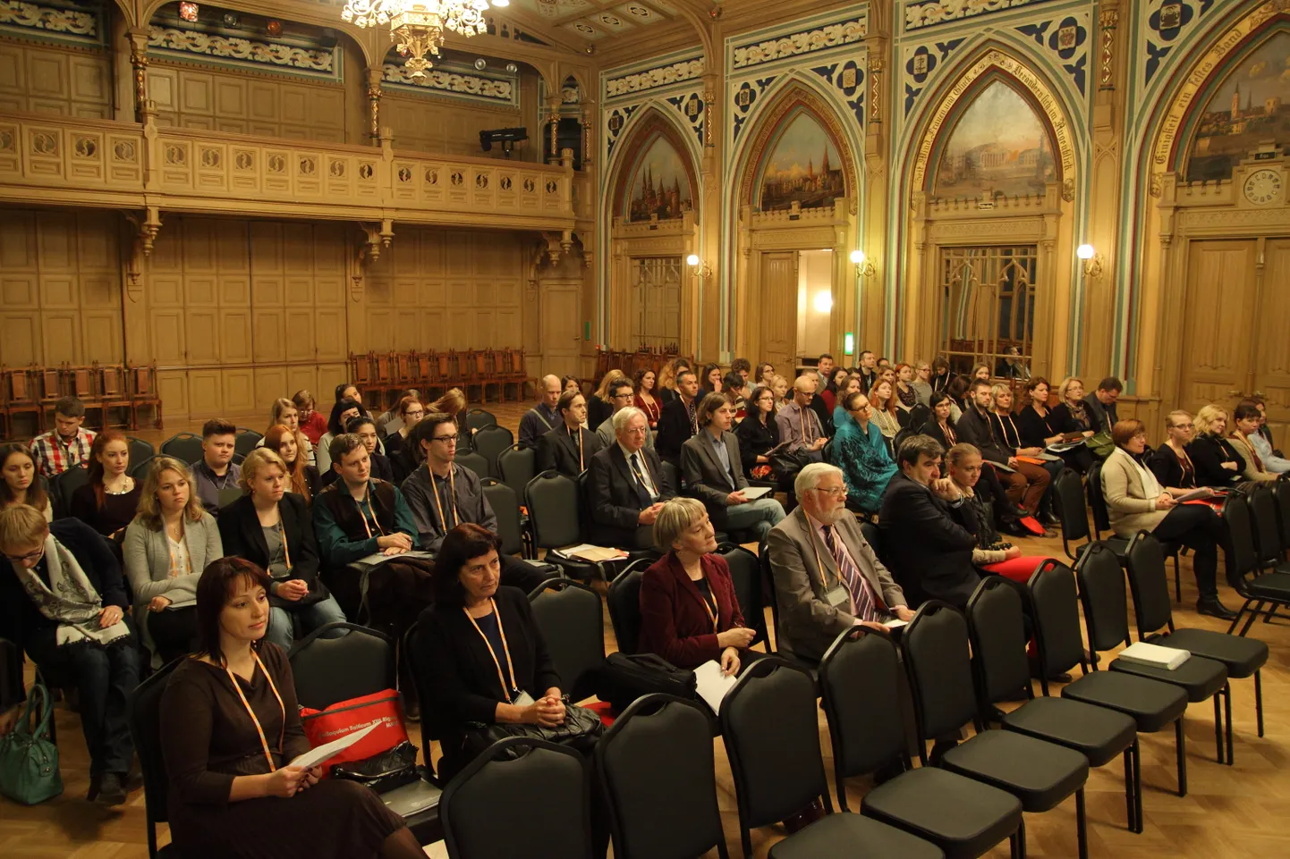 Konference "Colloquium Balticum XIII Rigense. Rīgas humānisti un antīkais mantojums: teksti un konteksti". Mazā ģilde, 2014. gada 6. novembris.