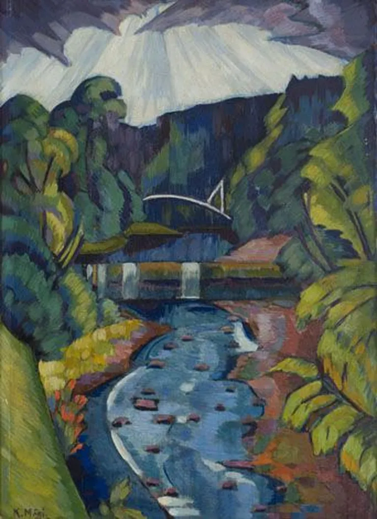 Konrad Mägi. «Itaalia maastik».