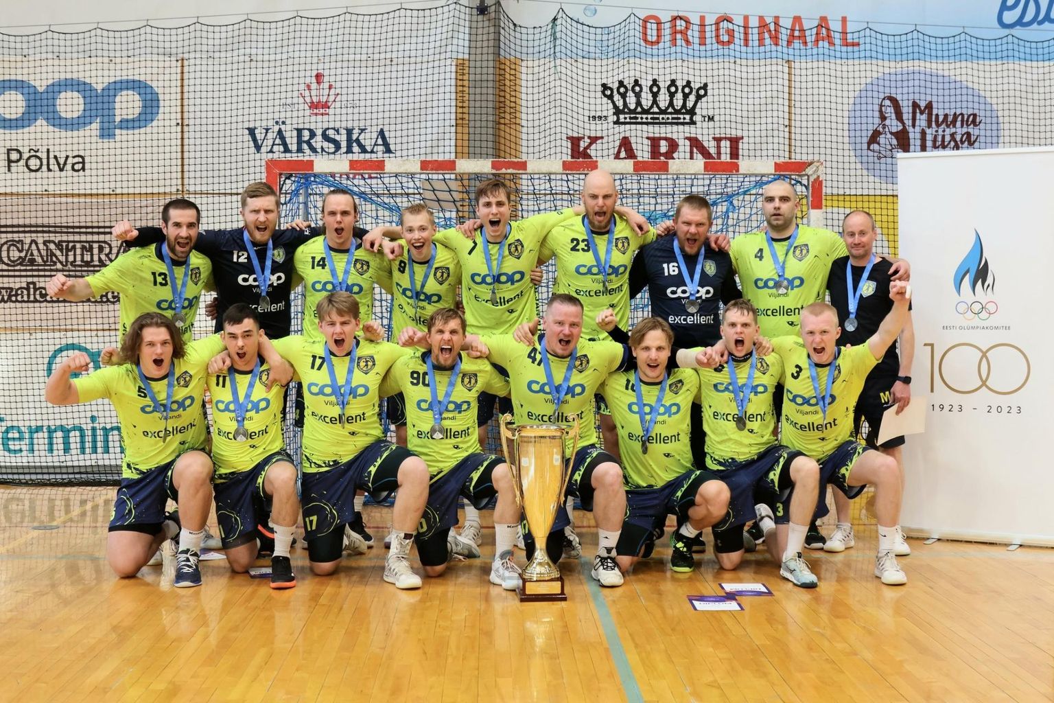 Viljandi HC lõpetas Eesti meistrivõistlused hõbemedaliga.