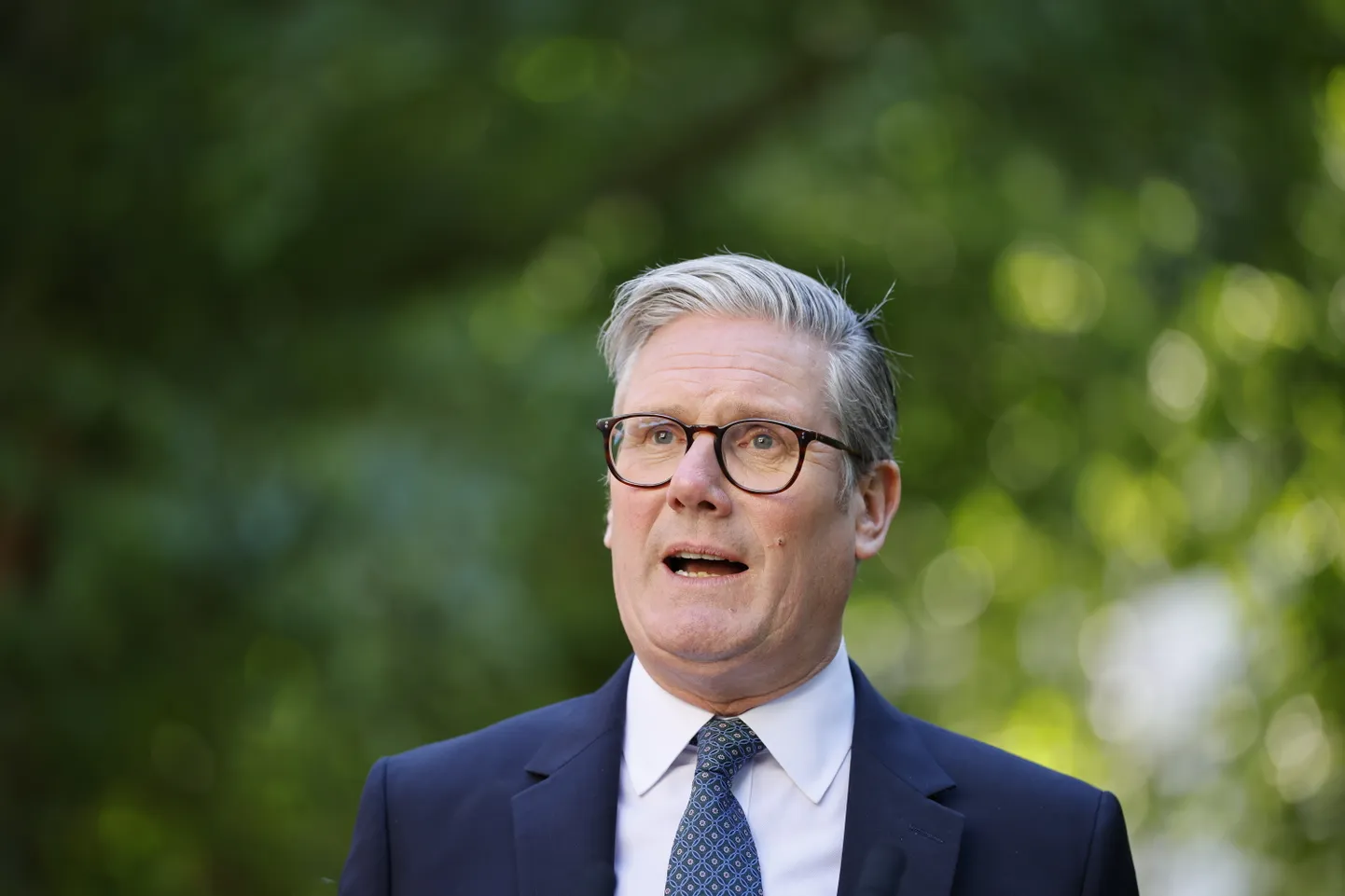 Lielbritānijas premjerministrs Kīrs Stārmers.