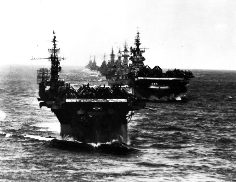 USA lennukikandjad Teise maailmasõja ajal Vaiksel ookeanil