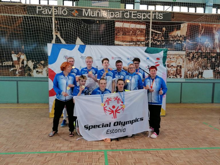 Eesti saalihoki esindus Hispaania eriolümpiamängudedl.