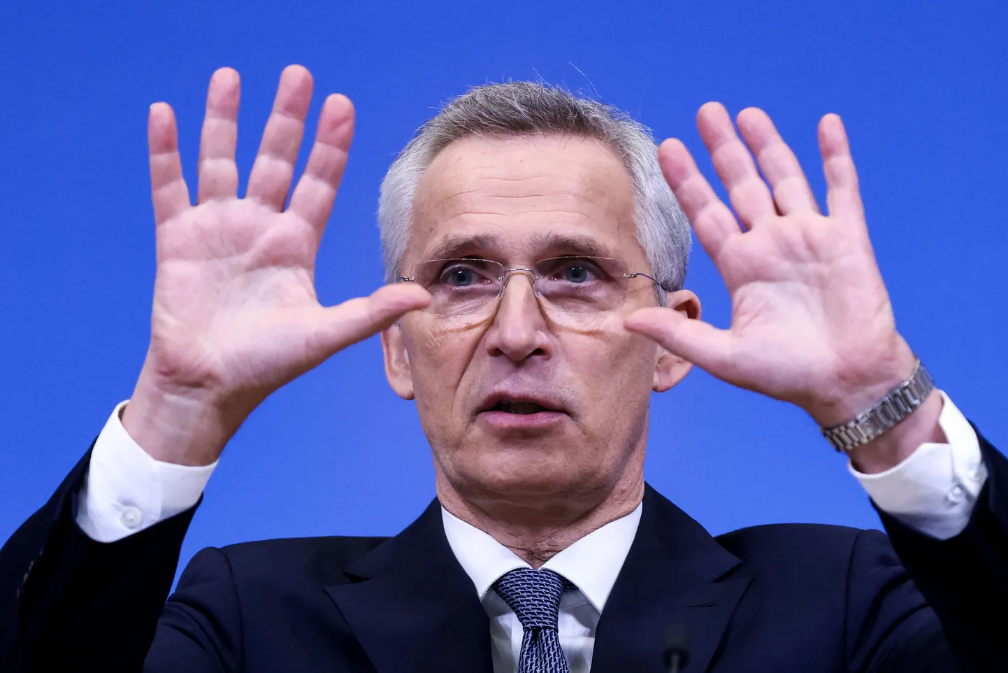 NATO peasekretä Jens Stoltenberg.