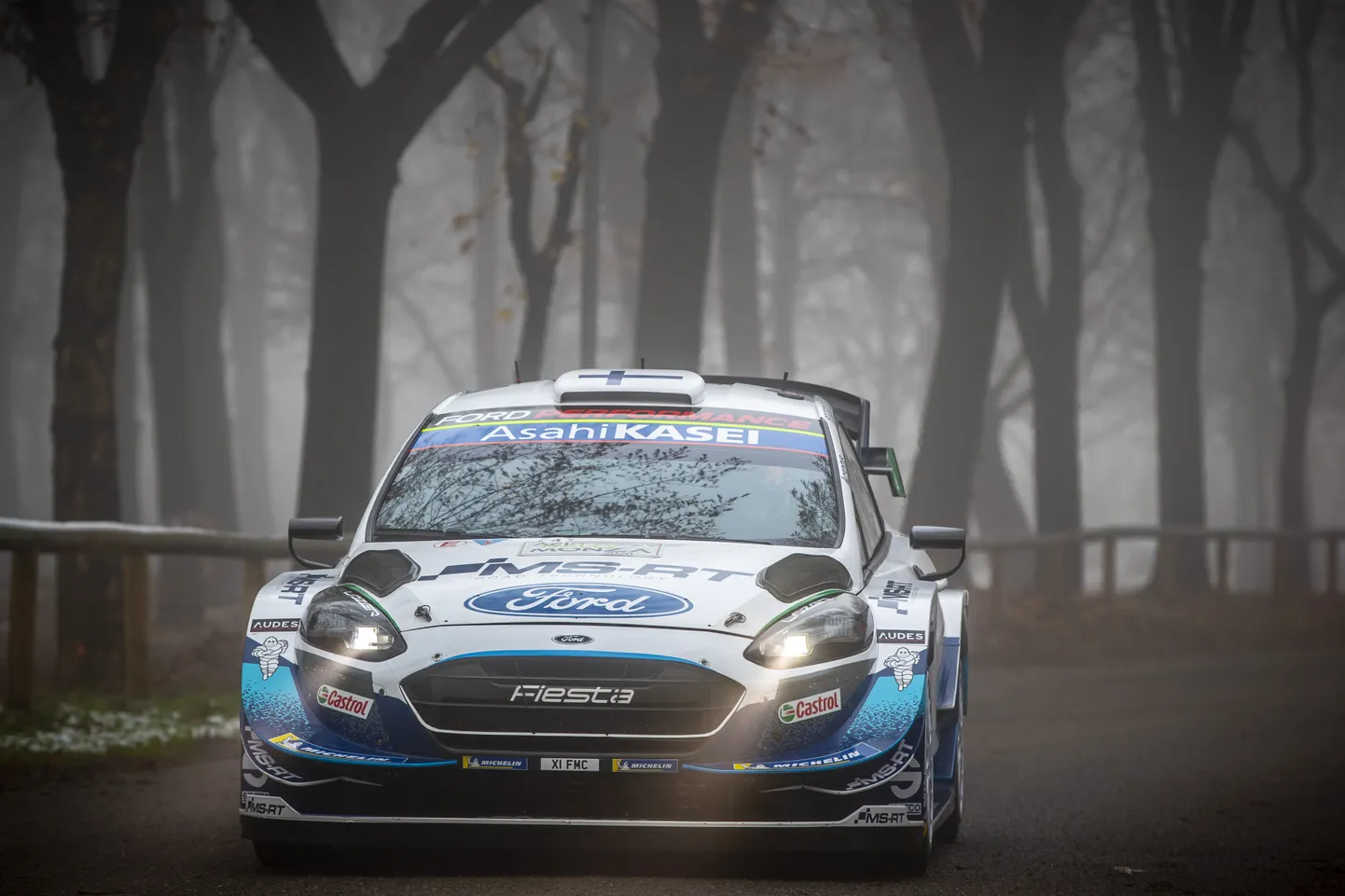 Esapekka Lappi Monza MM-rallil.