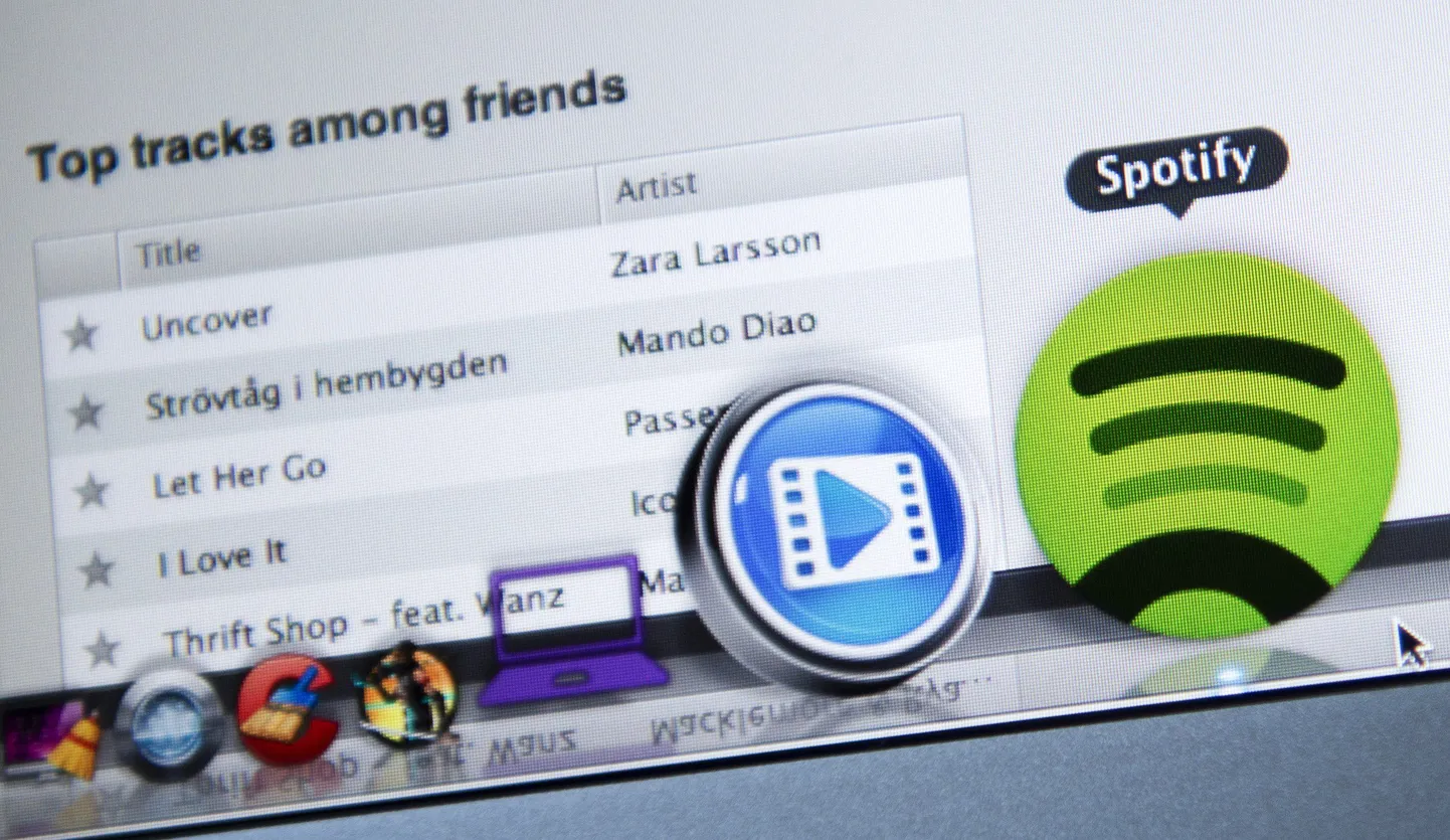 Spotify muusikateenus.