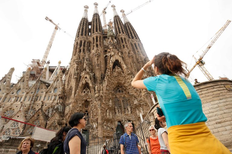 Sagrada Familia on üks Barcelona peamisi turismiatraktsioone