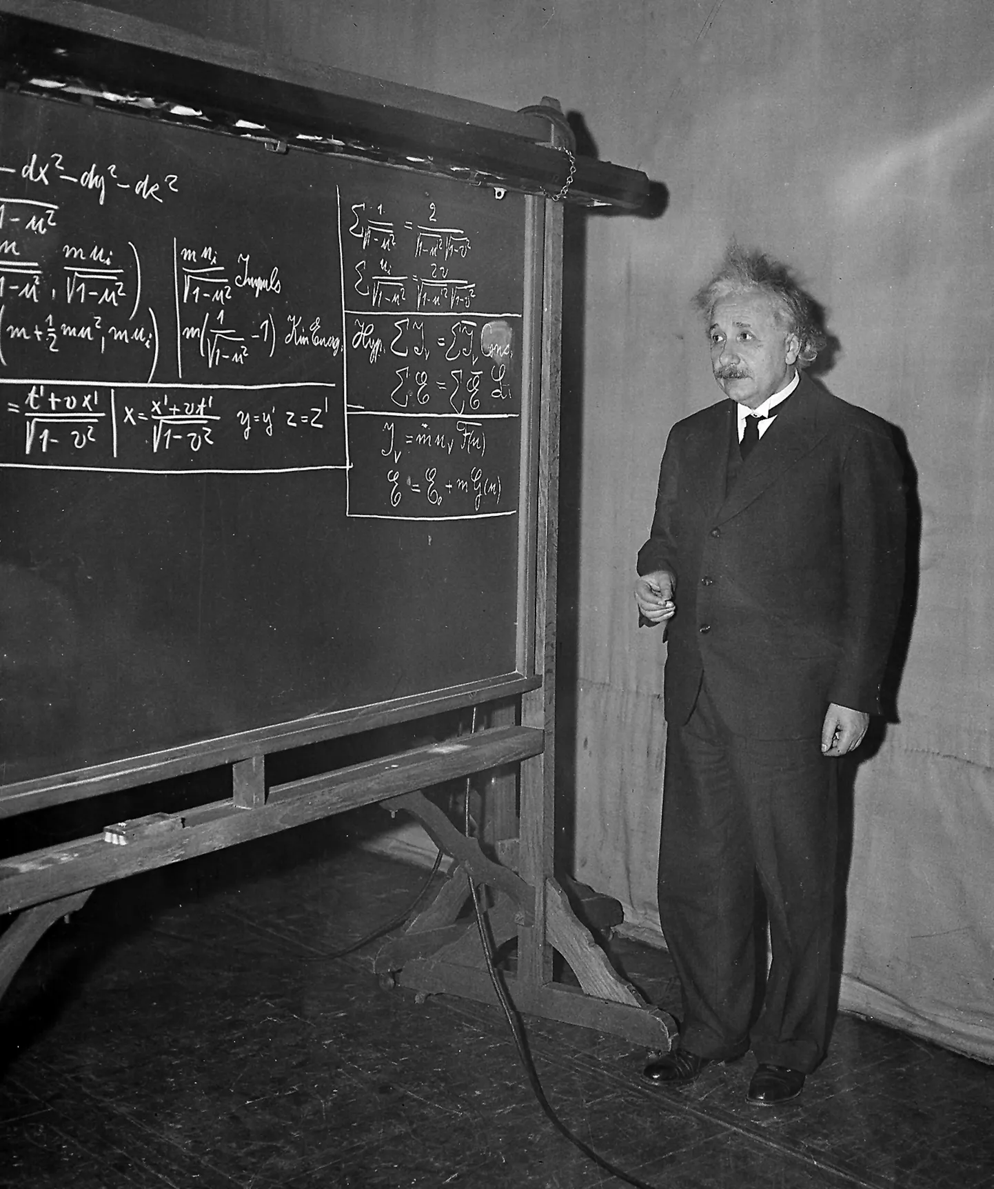 Albert Einstein.