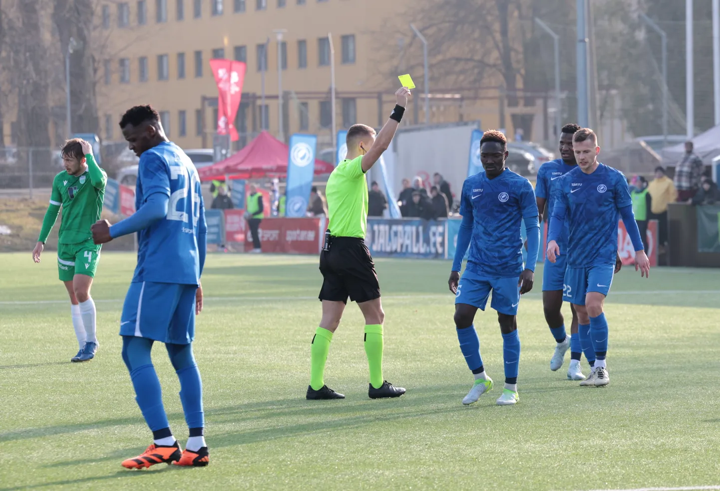 Tartu Tammeka sai võõrsil 0:4 kaotuse.