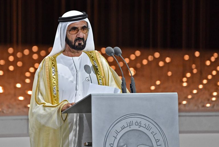 Araabia Ühendemiraatide välisminister ja Dubai šeik Mohammed bin Rashid Al-Maktoum