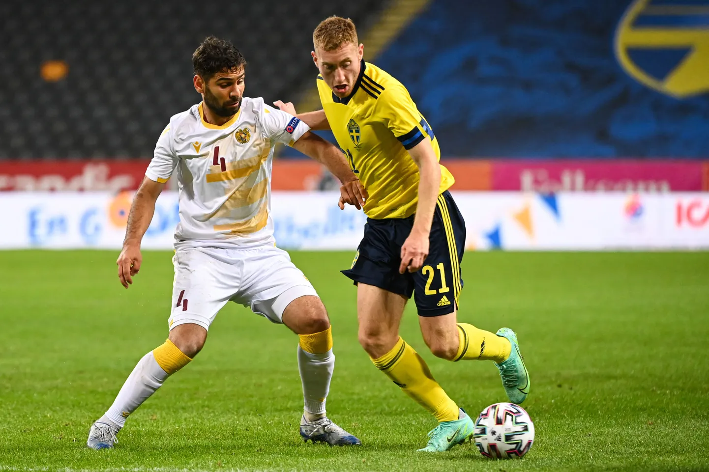 Dejan Kulusevski on Rootsi koondise üheks tähtsamaks mängumeheks.