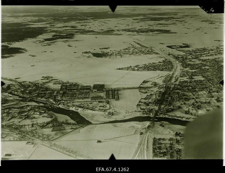 Joala linnaosa linnulennult aastal 1935