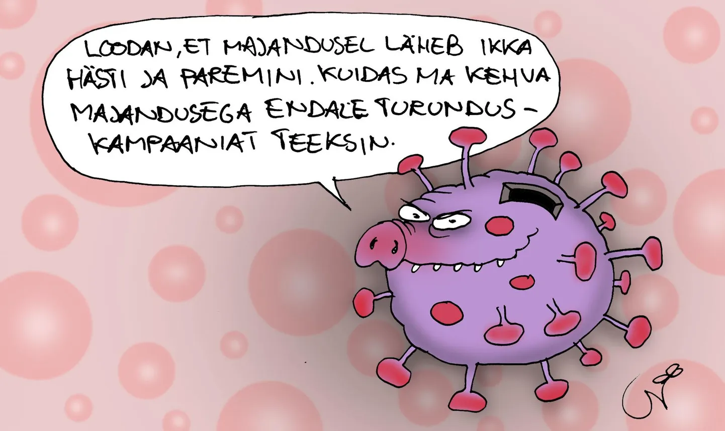 Päeva karikatuur FOTO: Urmas Nemvalts