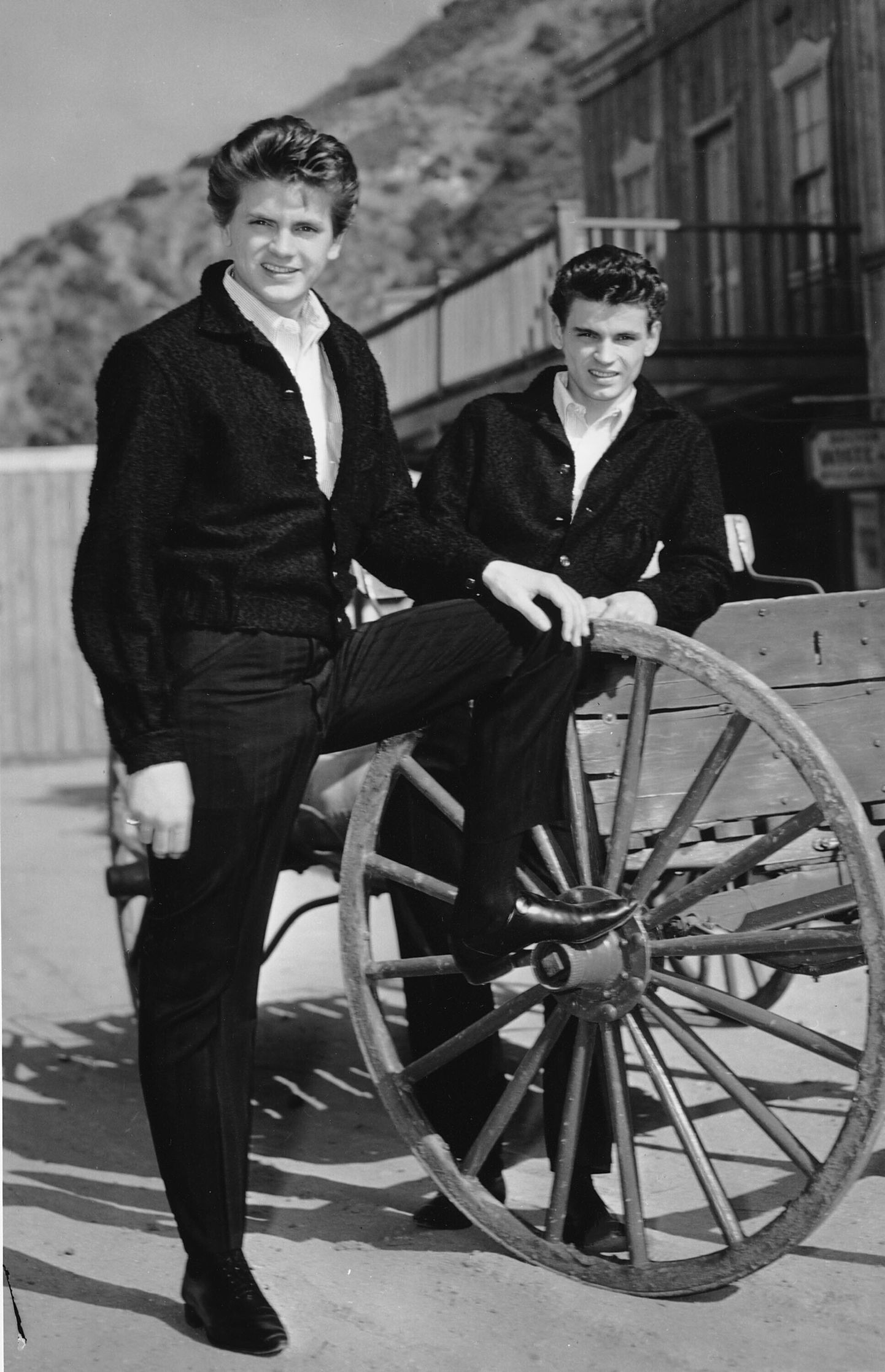 Don Everly (paremal) koos oma venna Philiga.
