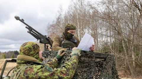 Šogad lielākajās militārajās mācībās Igaunijā piedalīsies 12 000 karavīru