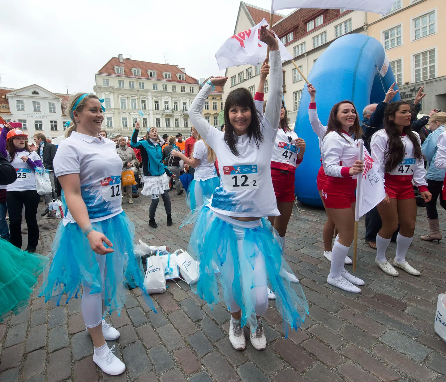 Suve hakul toimub Pärnus esimest korda heategevuslik kontorirottide jooks Rat Race, mille osavõtutasuga toetatakse diabeeti haigestunud Pärnumaa lastele insuliinipumpade ostmist. Arhiivifoto.