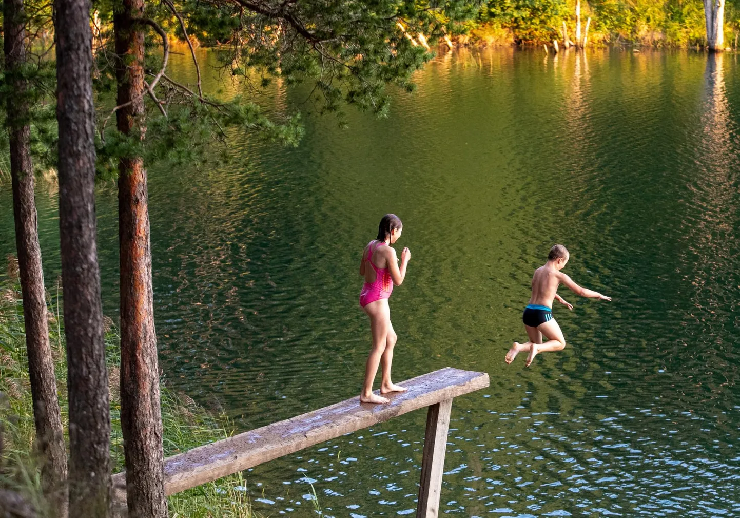 Seljametsa karjääri supluskoht eelmisel suvel.