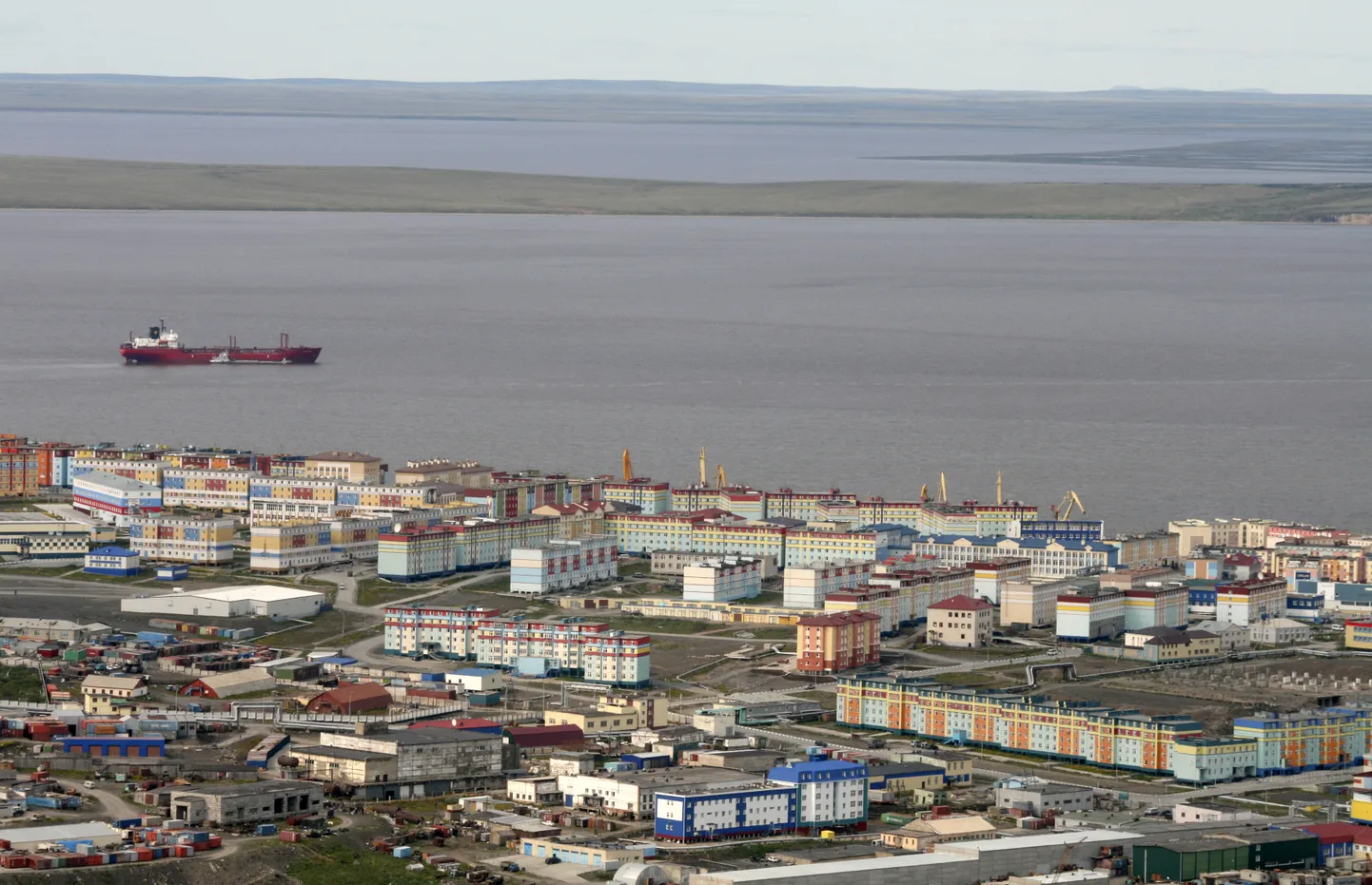 Anadõri linn Venemaal.