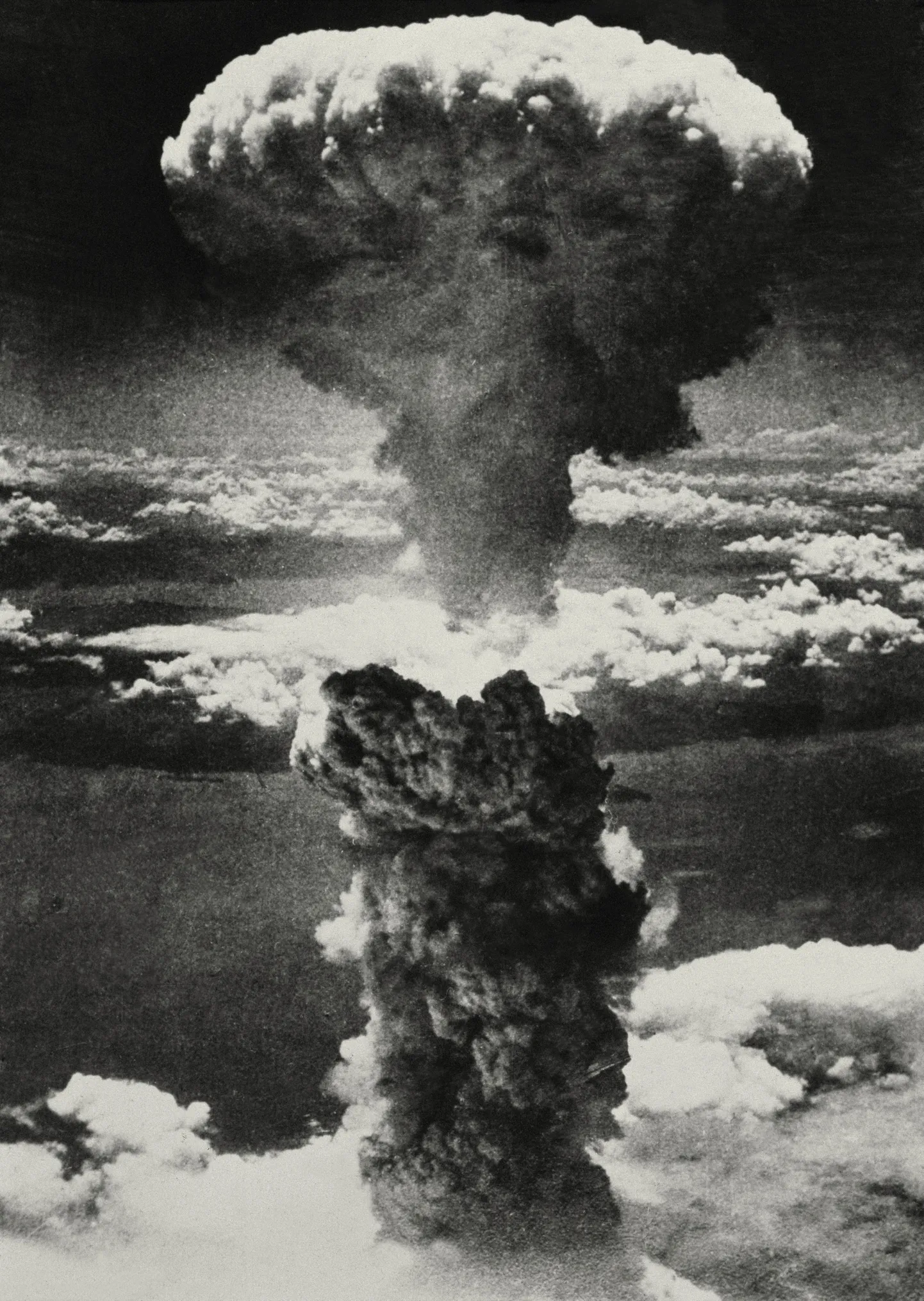 Tuumapoomi plahvatus Nagasaki kohal.