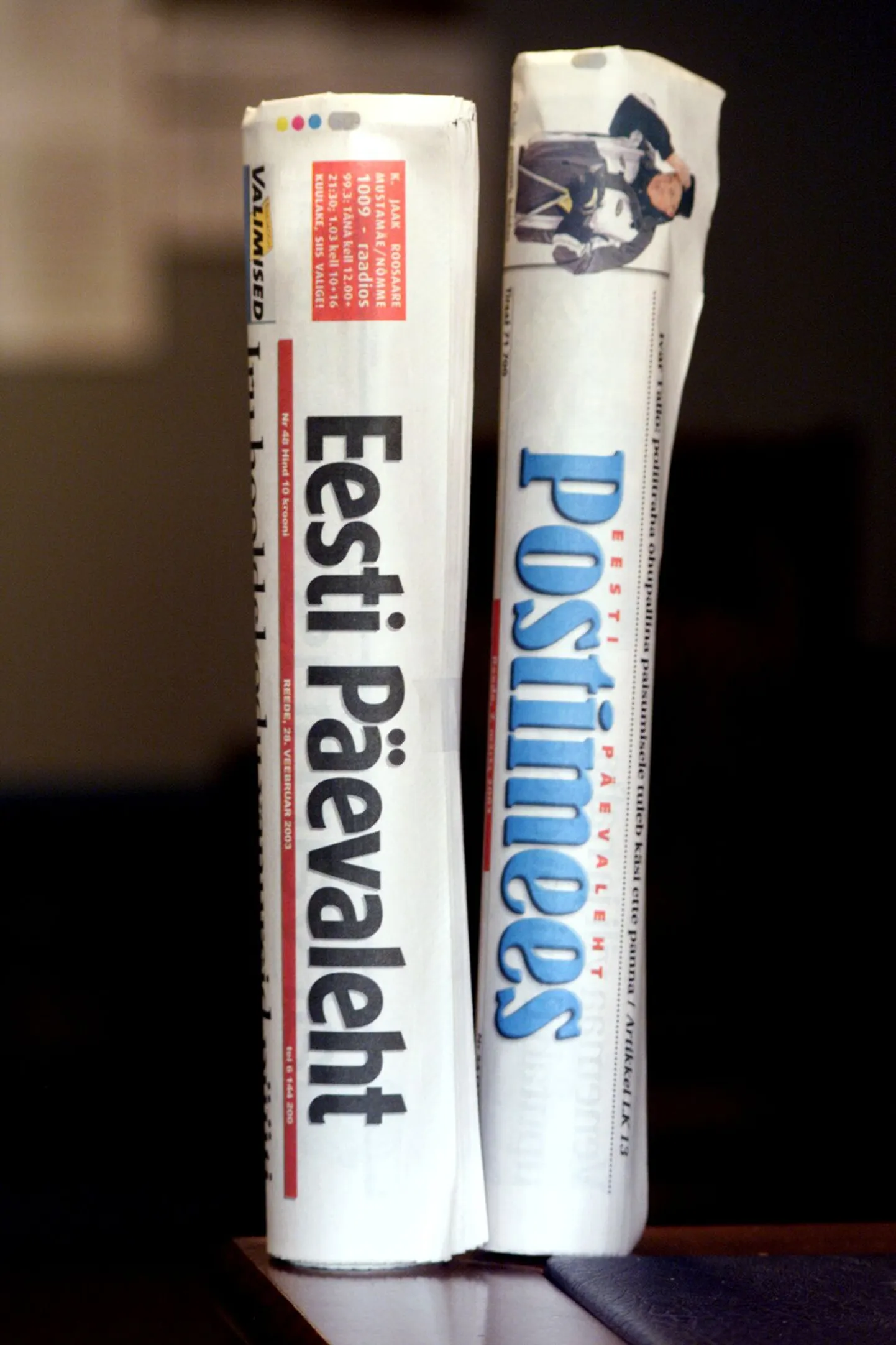 Postimees ja Eesti Päevaleht kõik paberlehe lugusid veebis enam ei avalda.