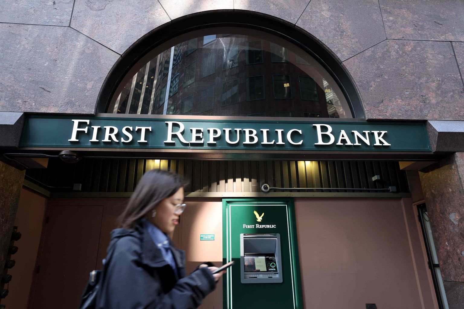 First Republic Banki kontor San Franciscos.