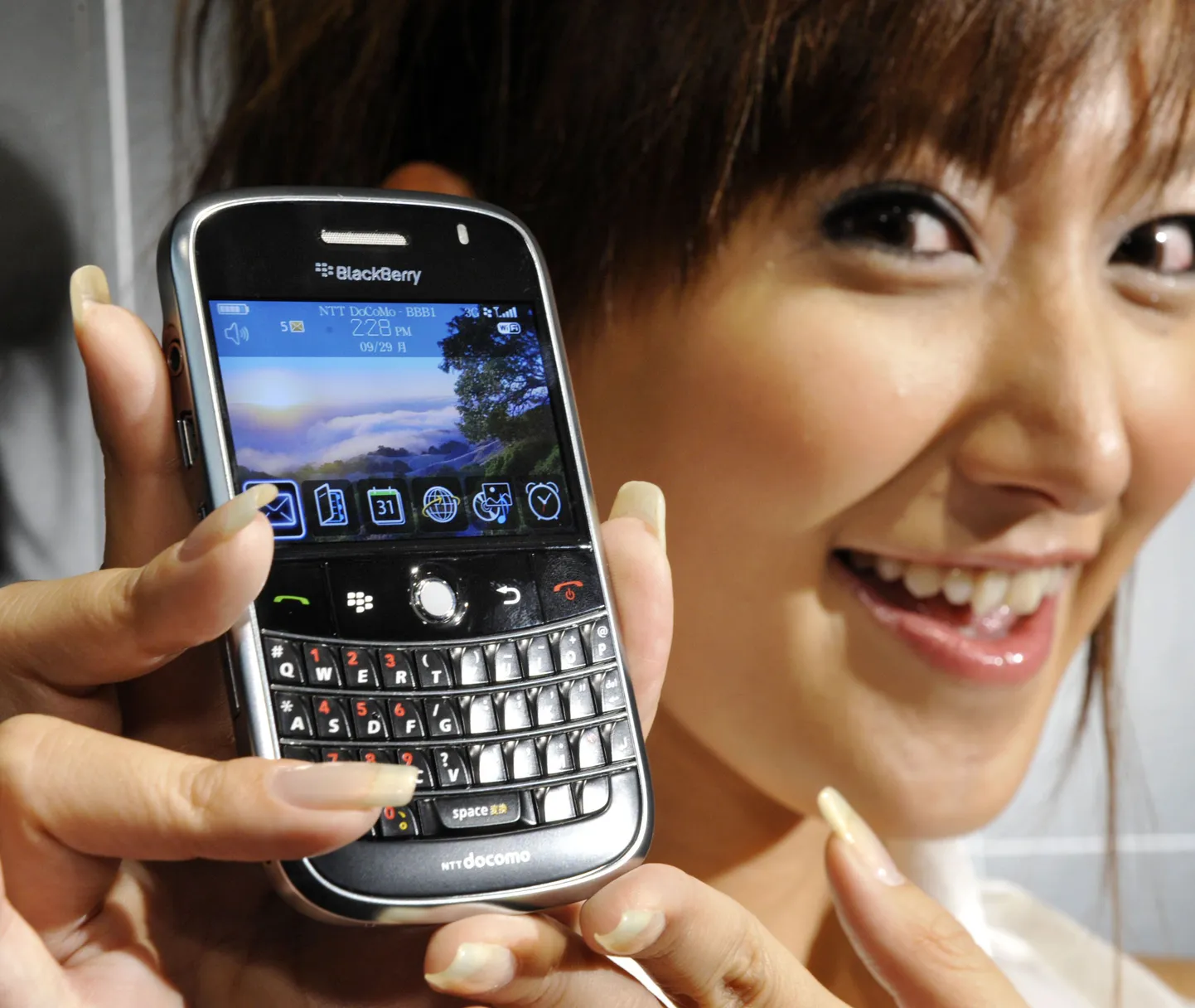 Pildil Blackberry Bold.