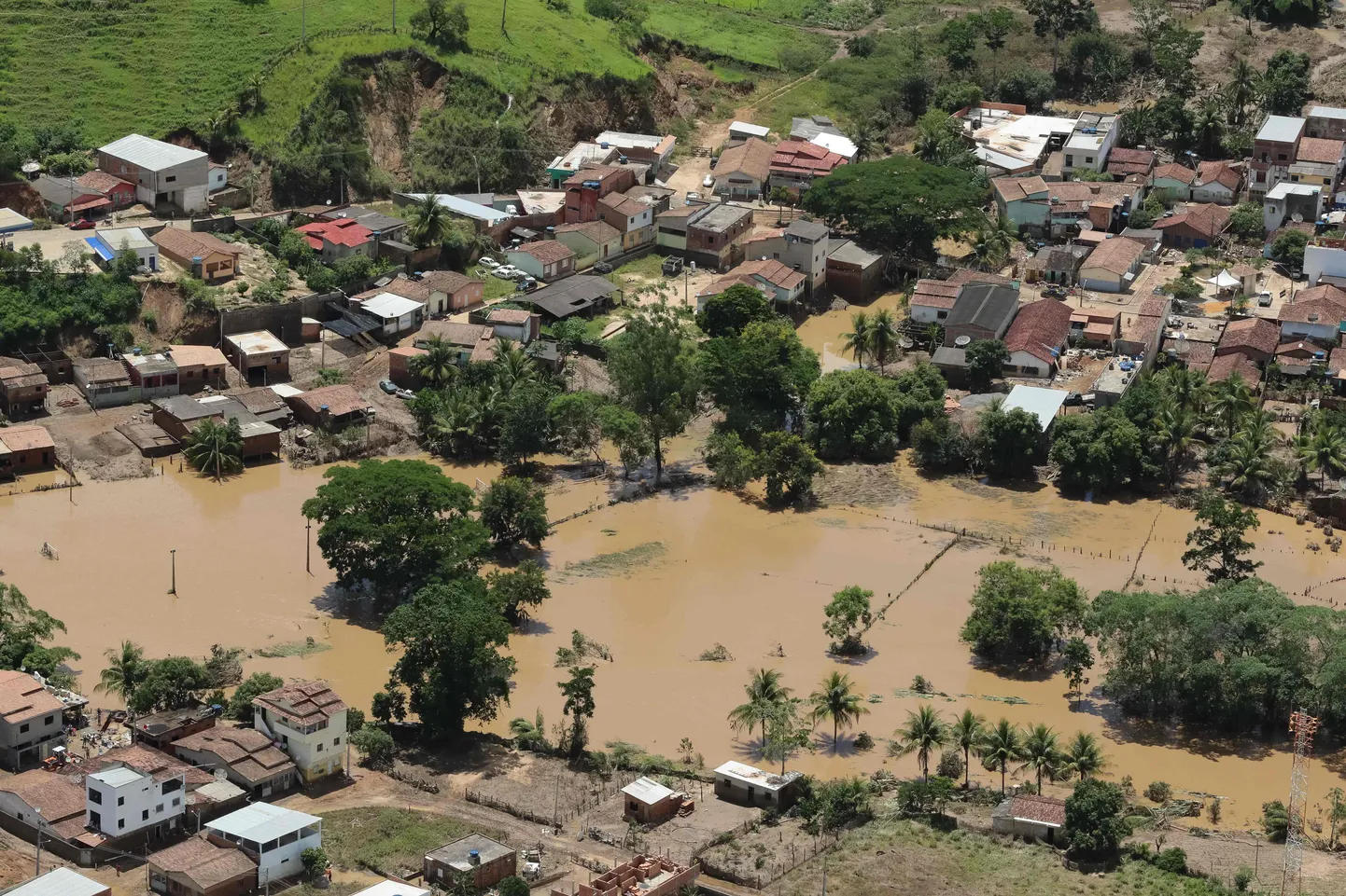 Üleujutused Bahia osariigis.