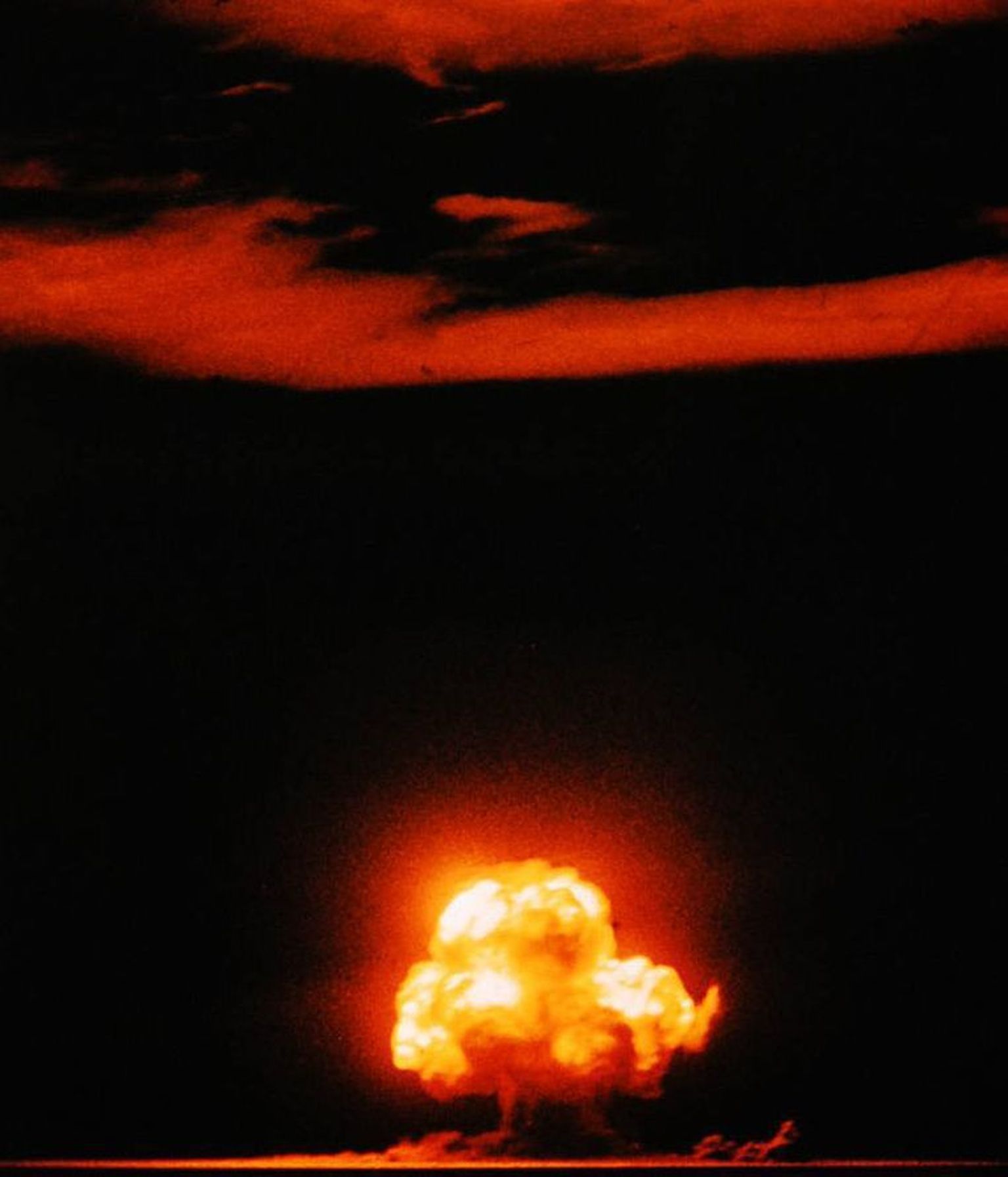 Esimene tuumapommi plahvatus 16. juulil 1945 New Mexicos