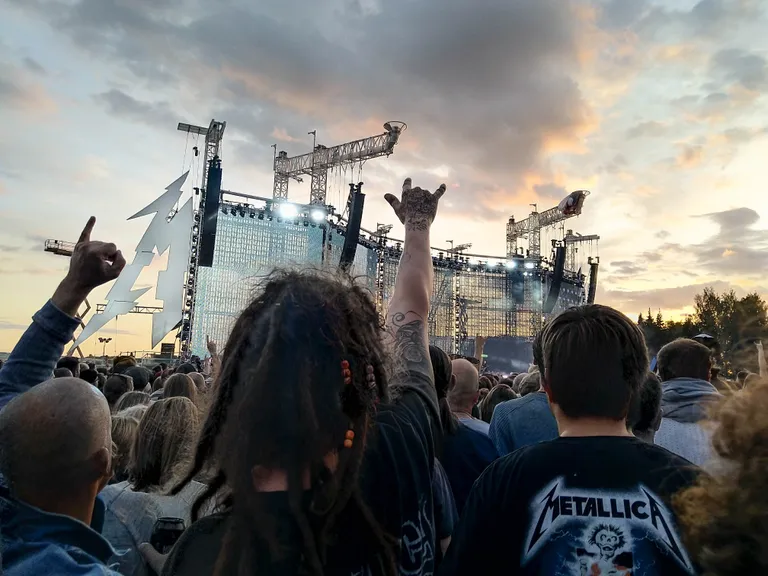 Metallica kontsert.