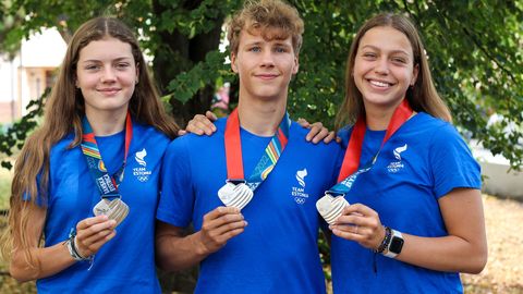 Kolm hõbedat teeninud Eesti suutis noorte olümpial Lätit edestada