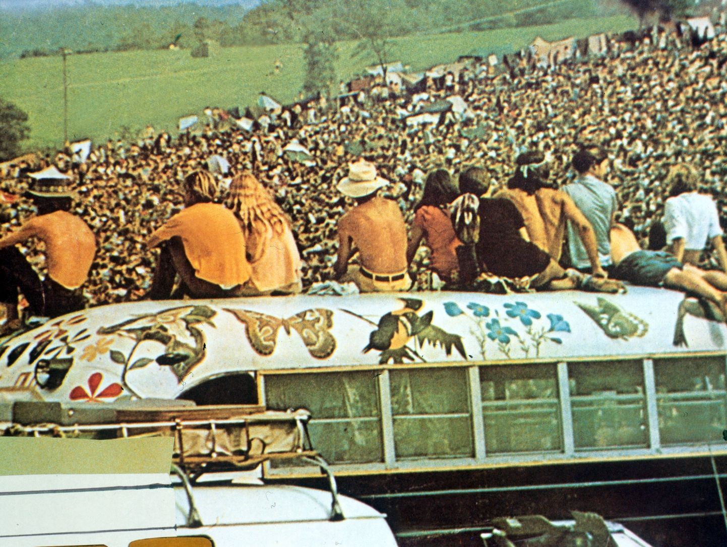 Rahvas Woodstocki festivalil 1969. aasta suvel.