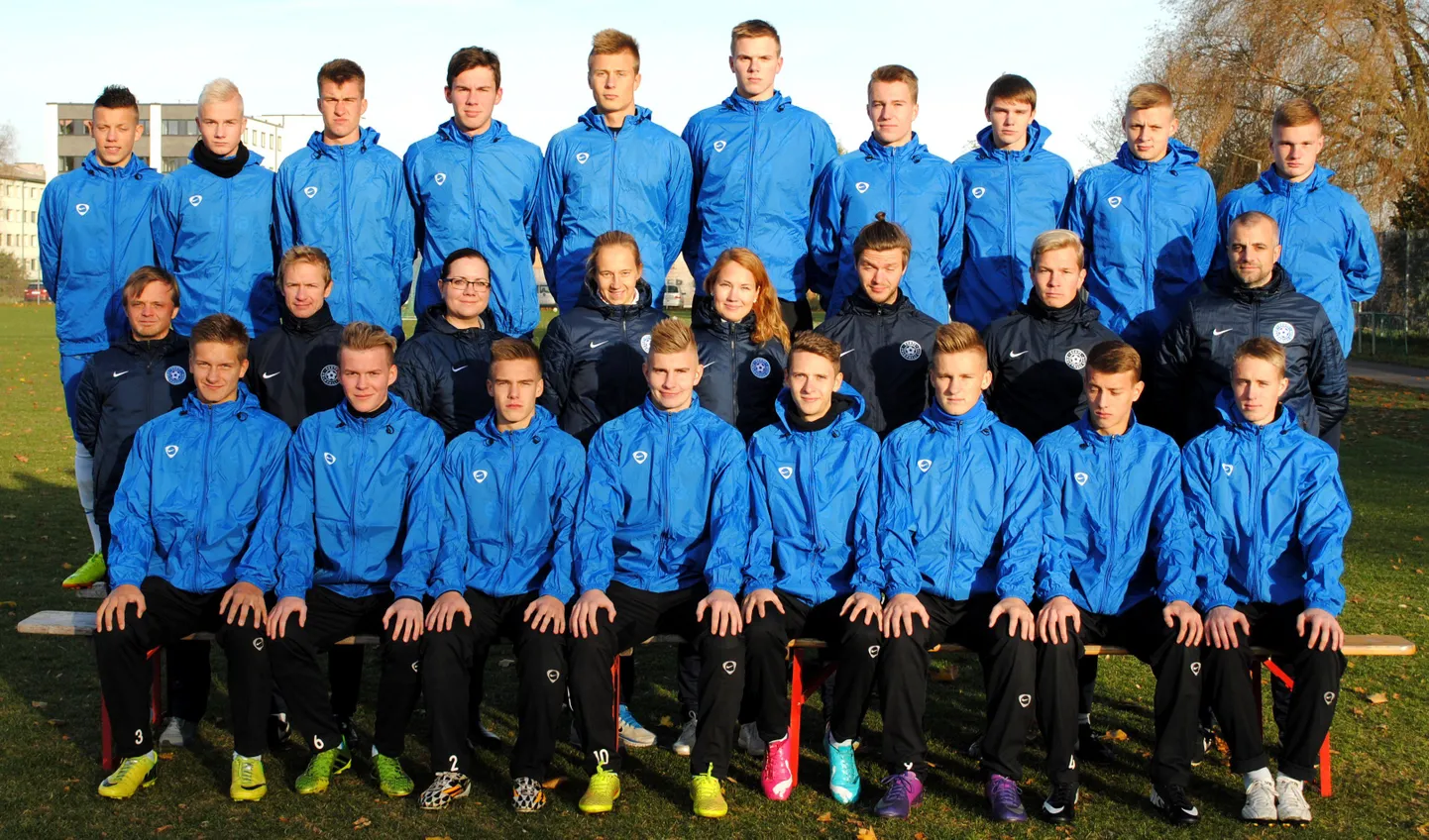 Eesti U17 koondis.
