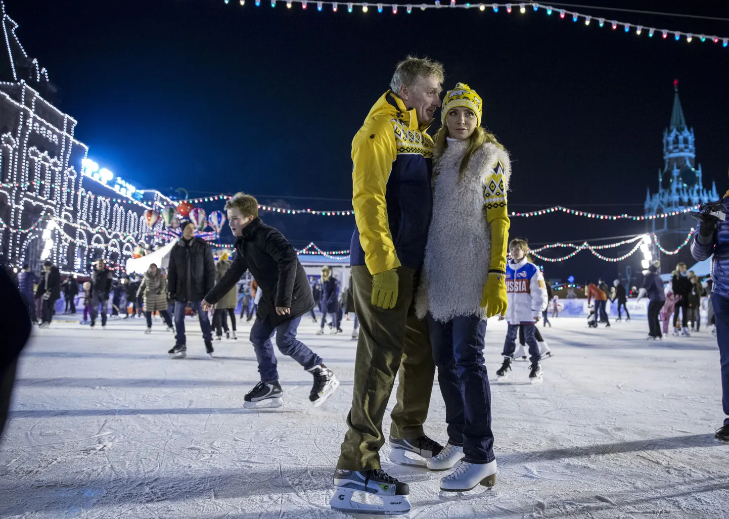 Tatjana Navka ja Dmitri Peskov
