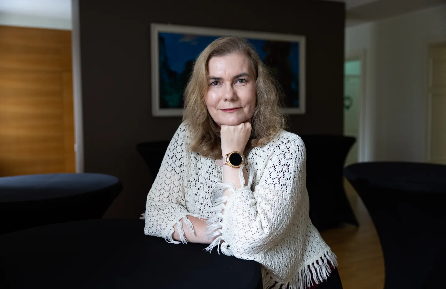 Eesti Ametiühingute Keskliidu esimees Kaia Vask.