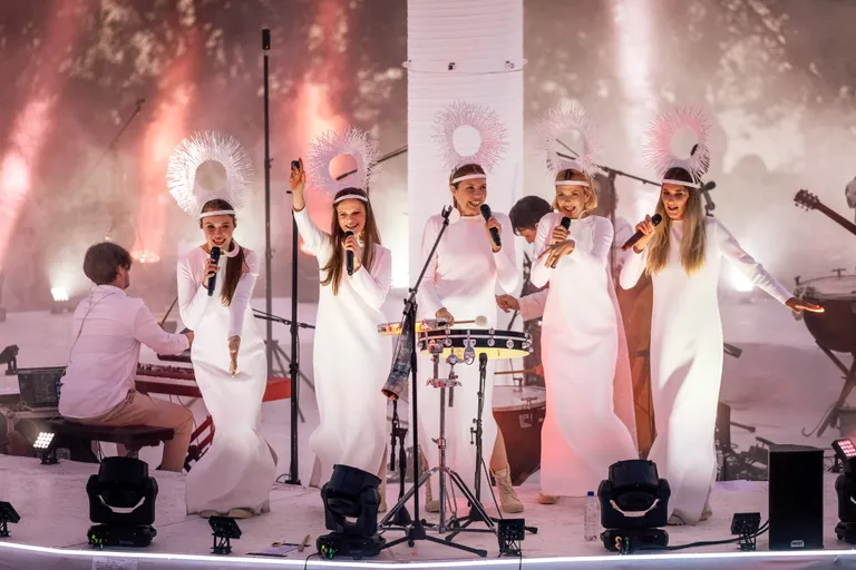 "Rītausmas koncertrituāls" Daugmalē 2024. gada 22. jūnijā.