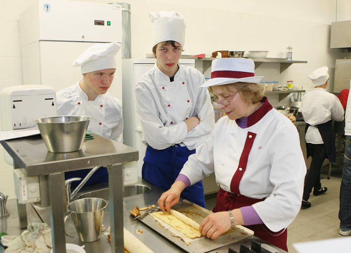 Elli Vendla on Olustvere kooli toiduvalmistamise õpetaja olnud 25 aastat.