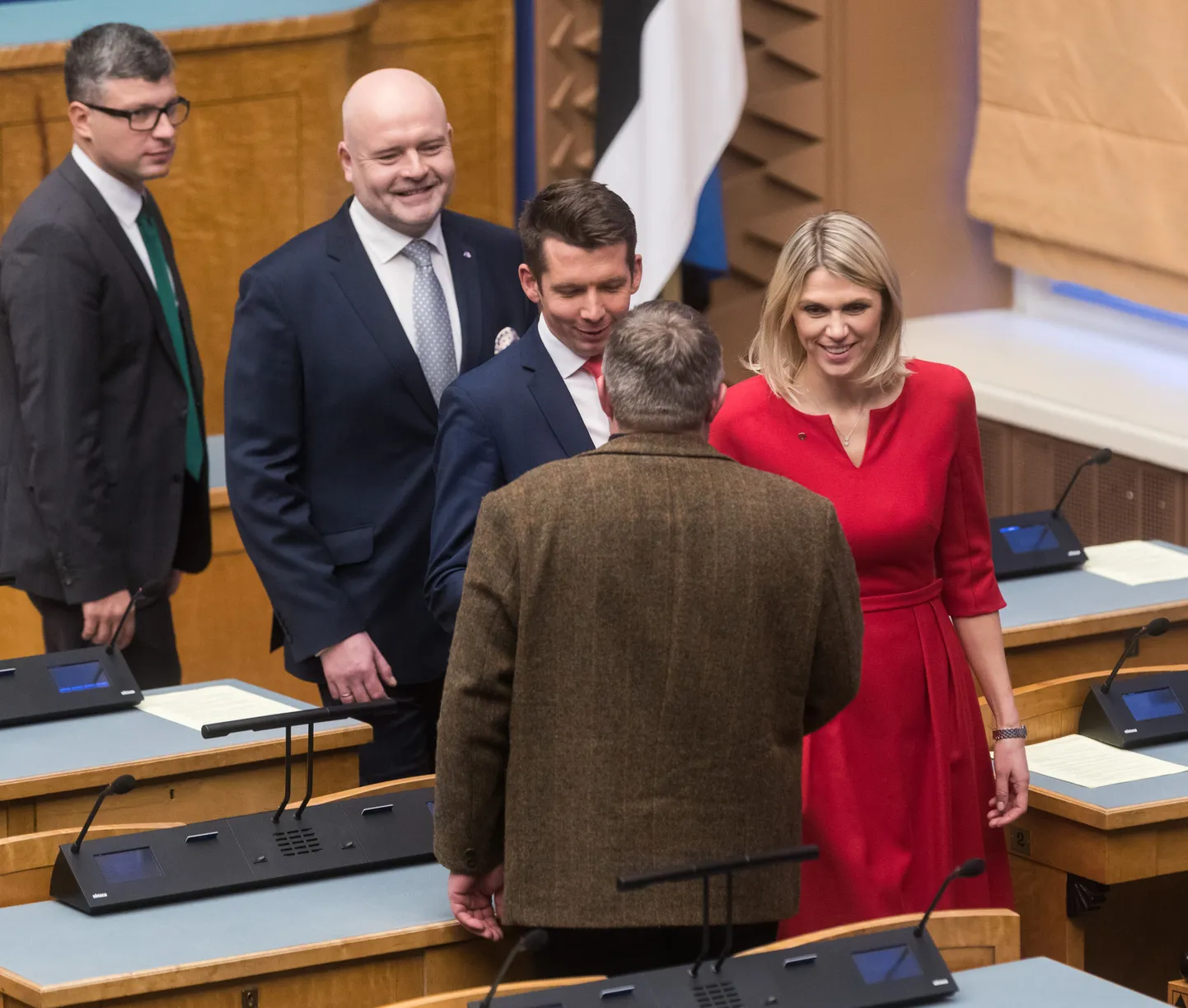 Valitsuse vahetuse järel sai sotsiaaldemokraadist Urve Palo taas ettevõtlusministriks.