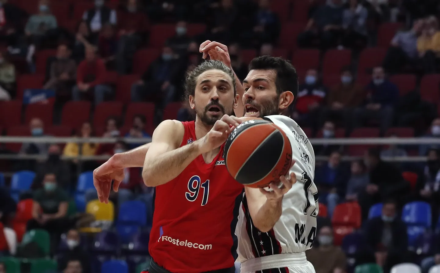 Krievijas basketbolists Aleksejs Šveds (Maskavas CSKA)