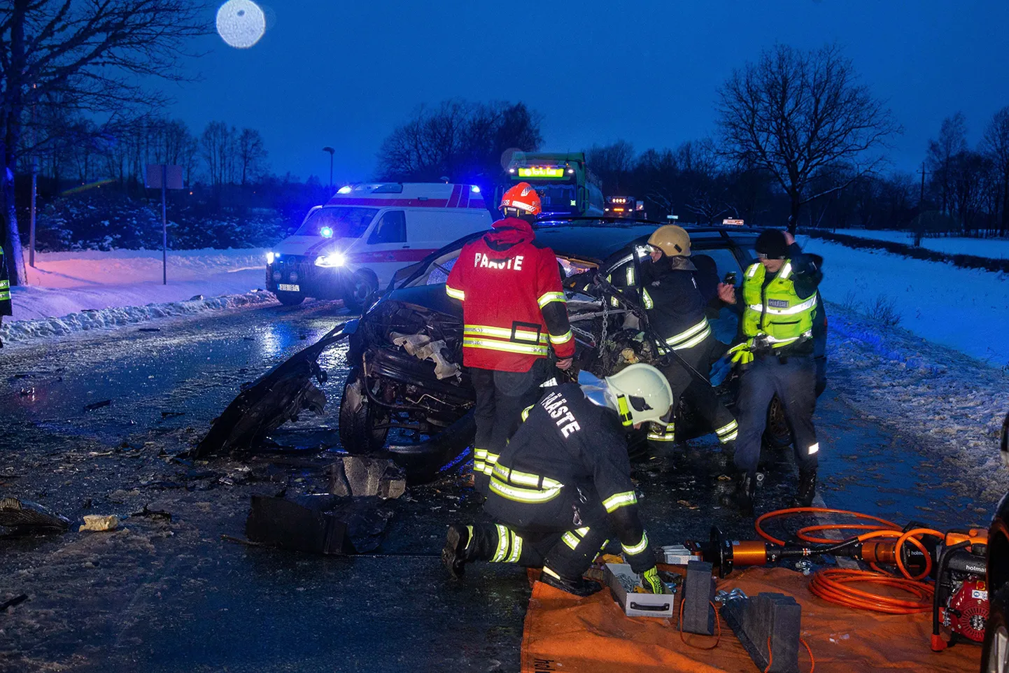 Surmaga lõppenud liiklusõnnetus Järvamaal 2019.