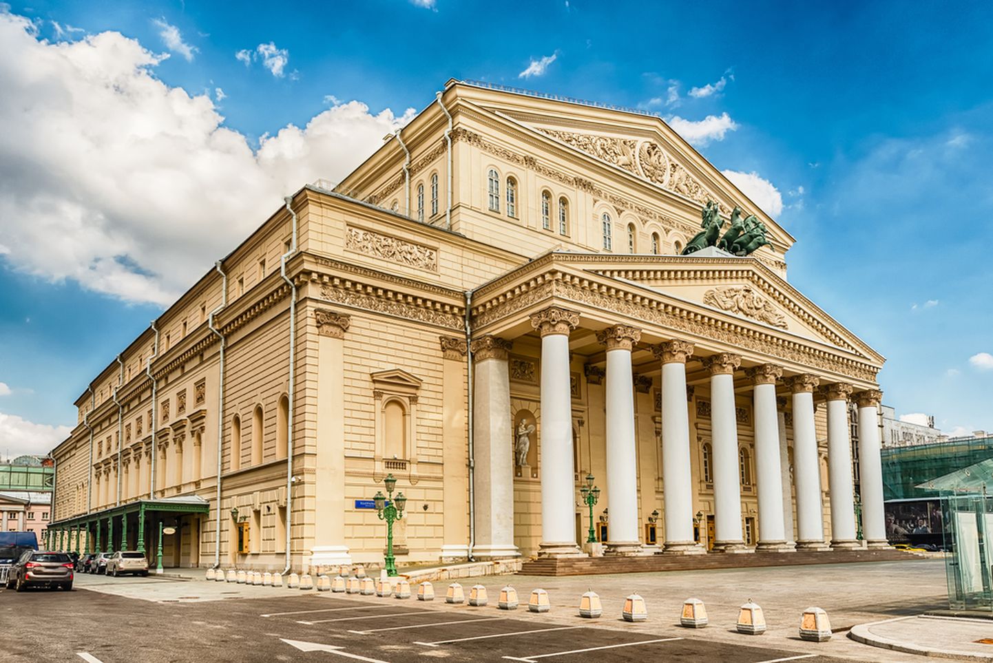 Suur teater Moskvas, kus ooperinäitleja õnnetuse tagajärjel hukkus.