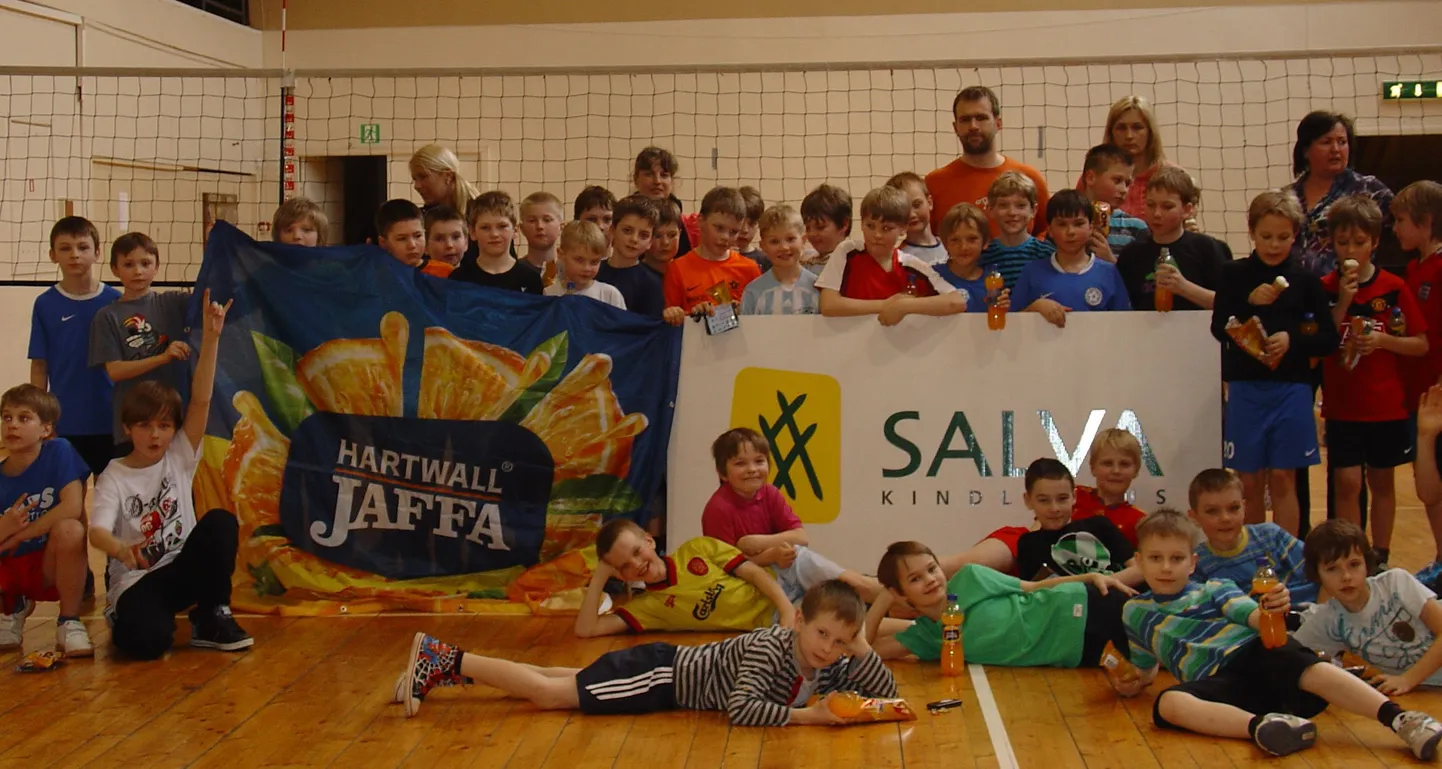 Salva võrguliigat mänginud 3. klassi poisid