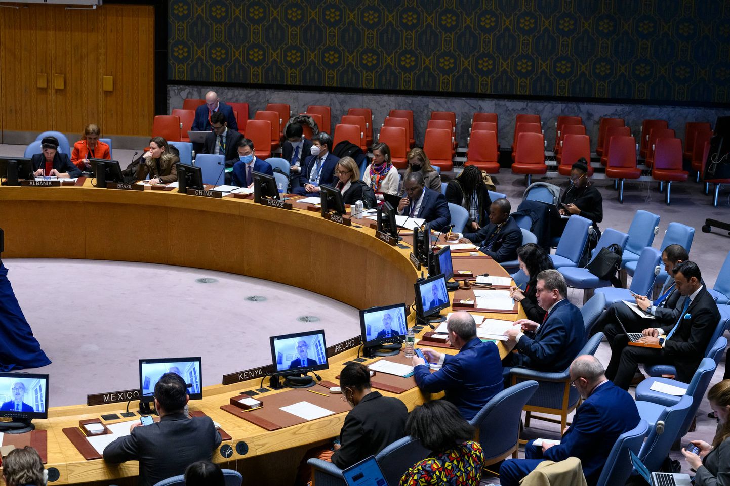 ANO Drošības padomes sēde.