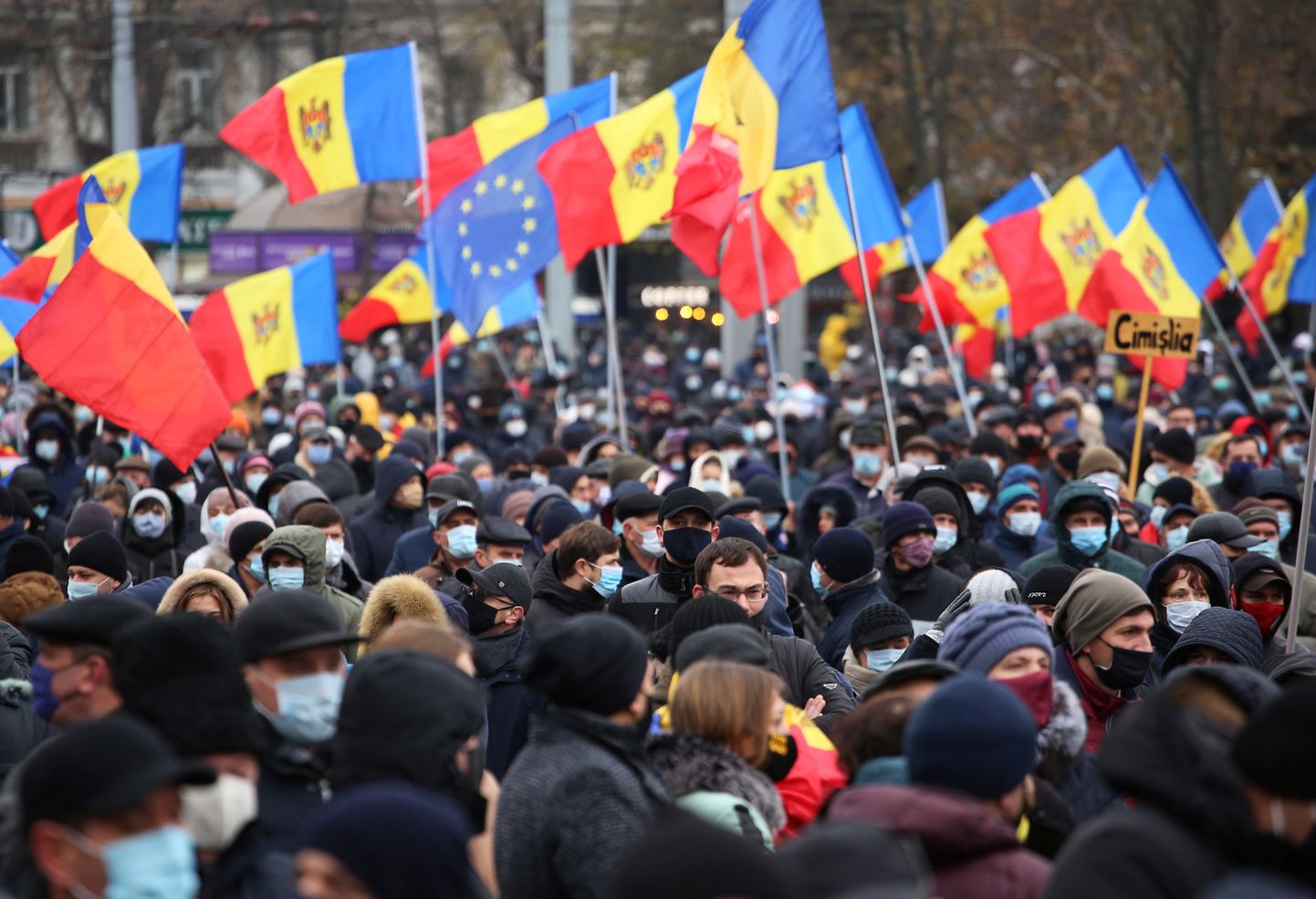 Protesti Moldovā