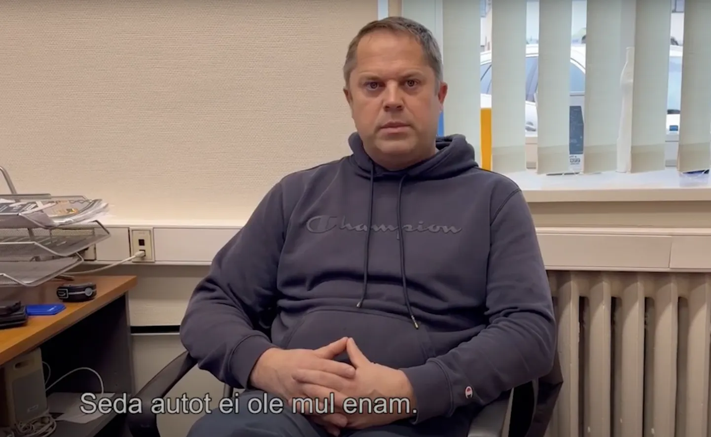 Võru linnavalitsuse ametnik Risto Aim.