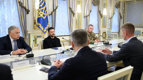 FOTOD ⟩ Herem arutas Ukrainas droonikaitset ja Balti kaitsevööndi arendamist