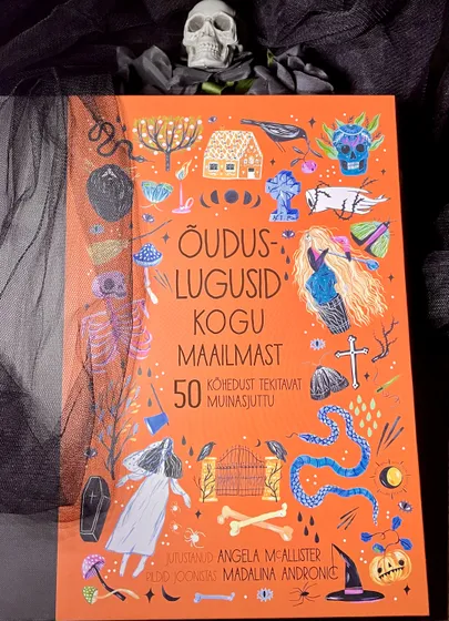 Angela McAllisteri raamat «Õuduslugusid kogu maailmast».