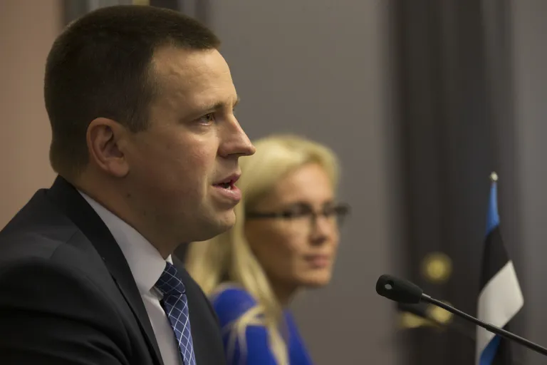 Jüri Ratas ja Kadri Simson. Foto: