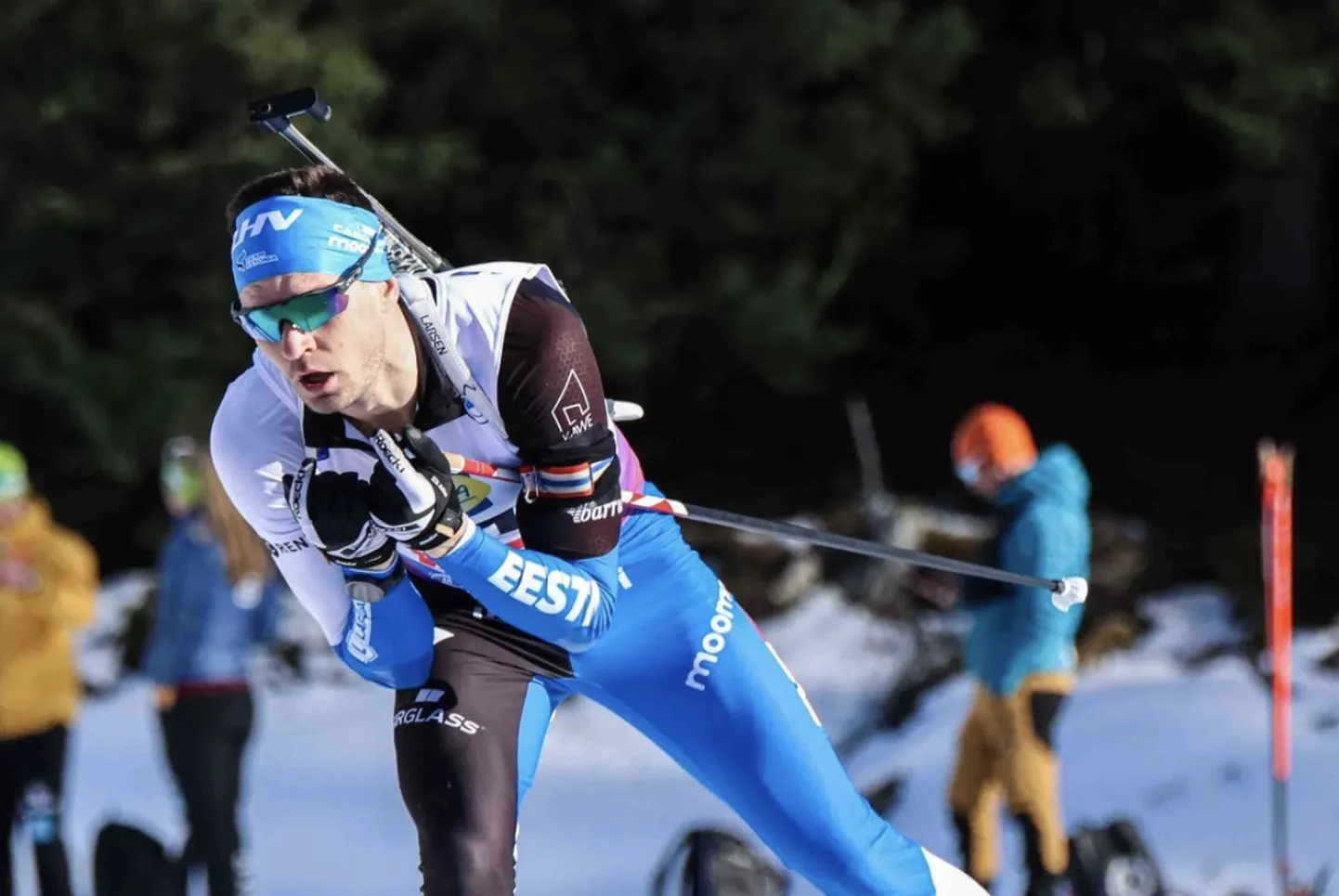 Eesti laskesuusataja Rene Zahkna.