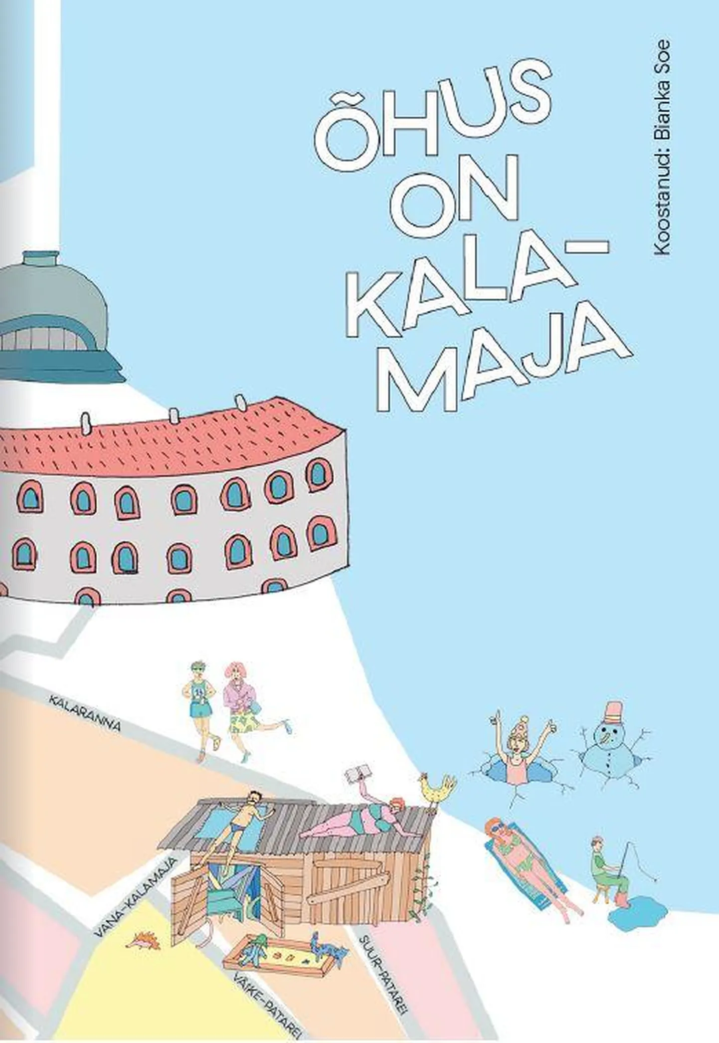 Fragment äsjailmunud raamatu kaanekujundusest.