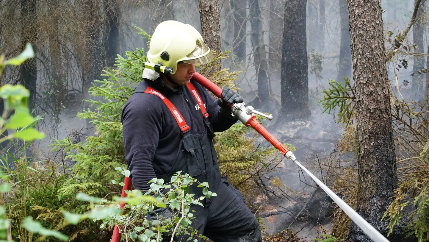 Tulekahju Järvamaal.