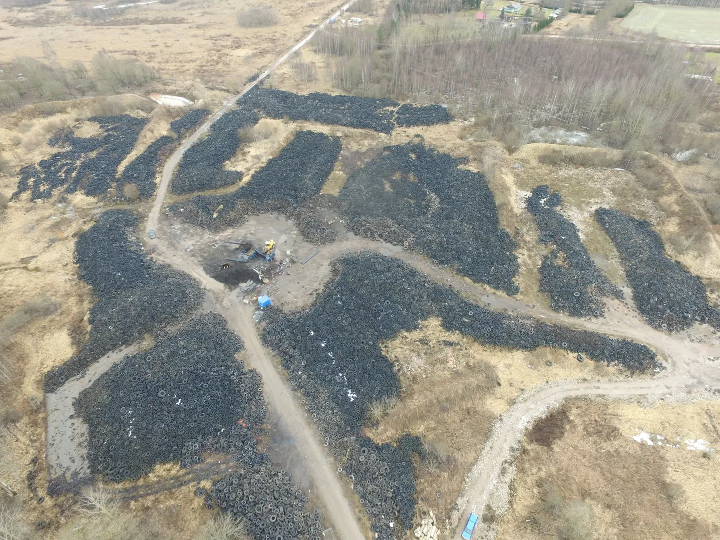 Raadi rehviväljad veebruari lõpus.